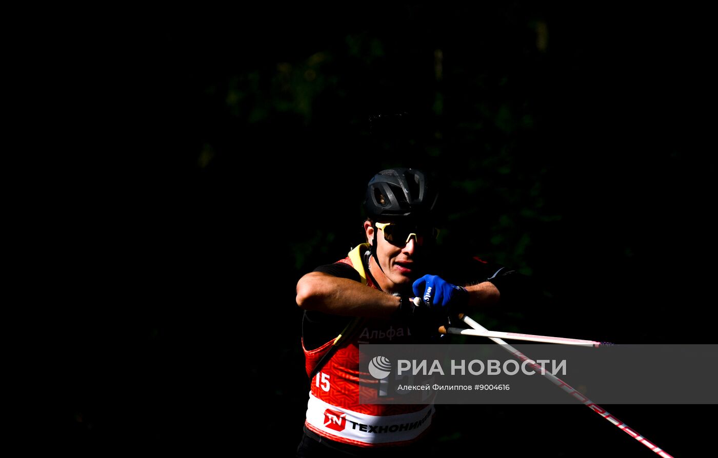 Чемпионат России по биатлону на роллерах. Эстафета