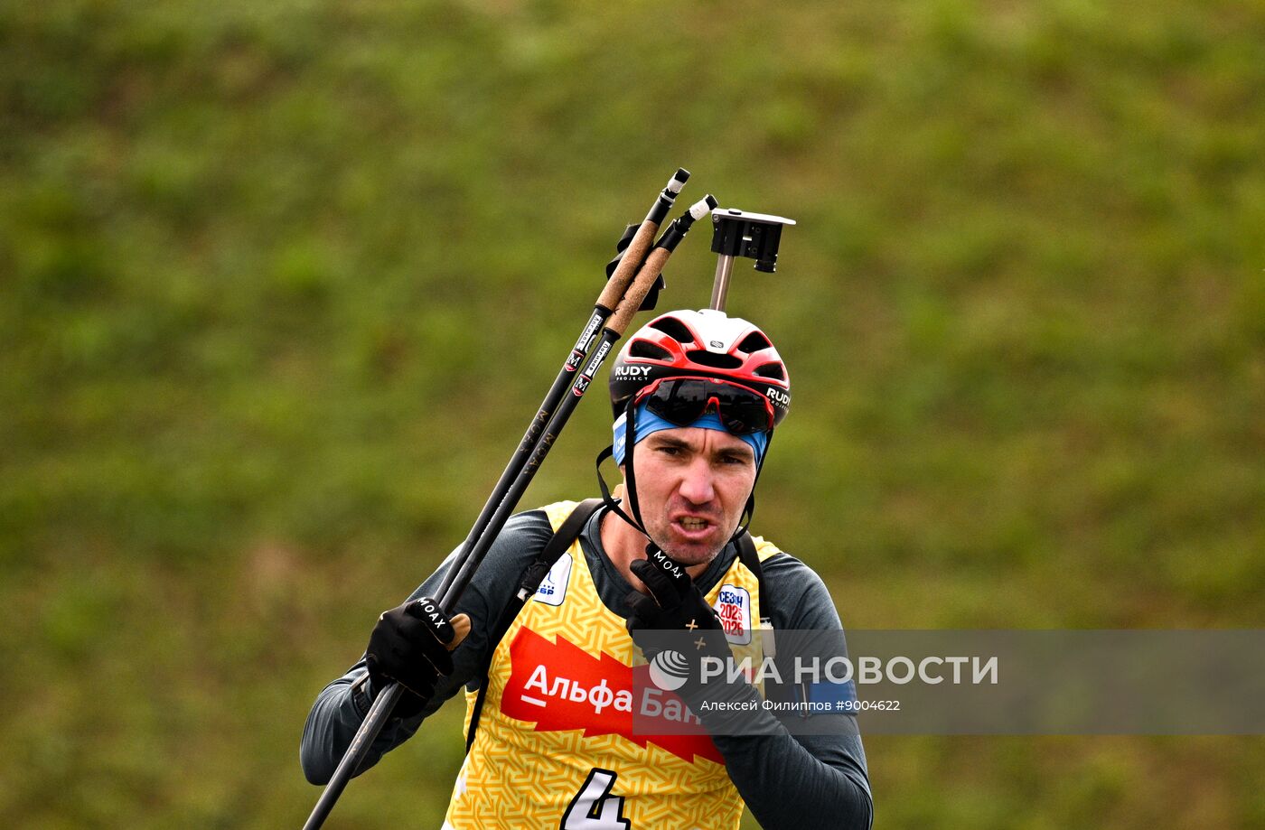 Чемпионат России по биатлону на роллерах. Эстафета