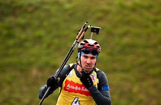 Чемпионат России по биатлону на роллерах. Эстафета