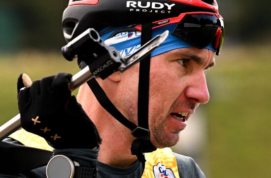 Чемпионат России по биатлону на роллерах. Эстафета