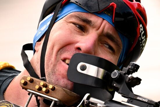 Чемпионат России по биатлону на роллерах. Эстафета