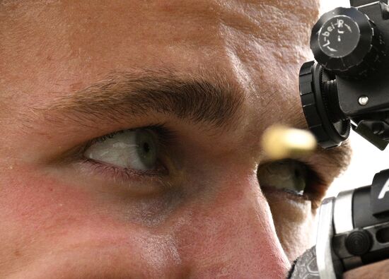 Чемпионат России по биатлону на роллерах. Эстафета