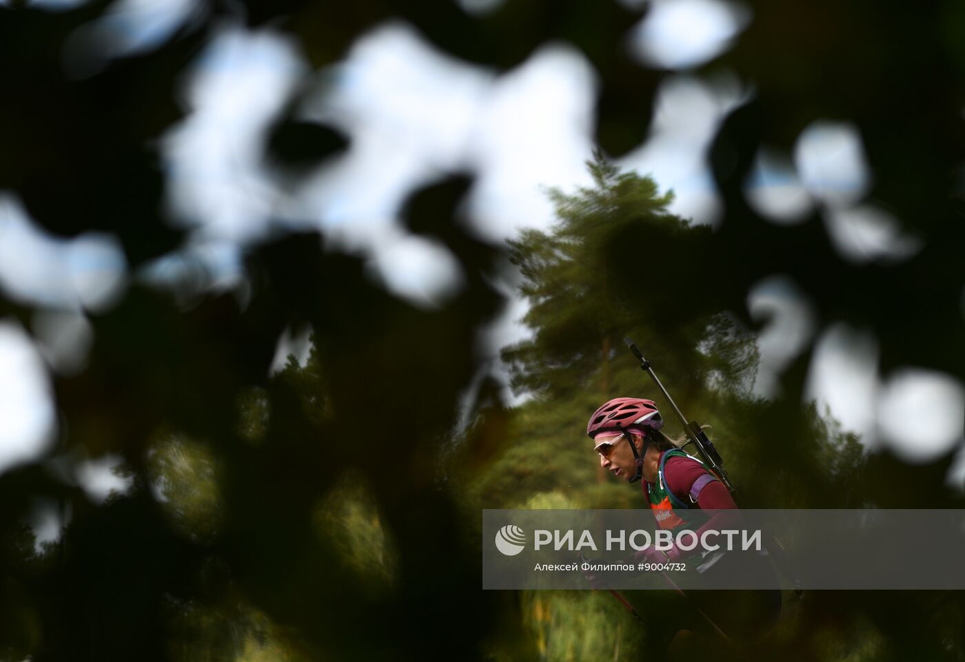 Чемпионат России по биатлону на роллерах. Эстафета