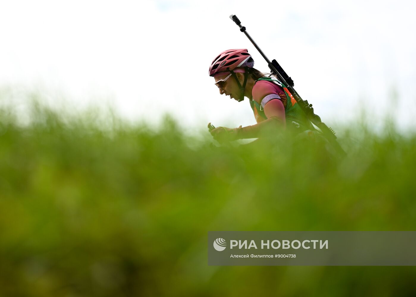 Чемпионат России по биатлону на роллерах. Эстафета