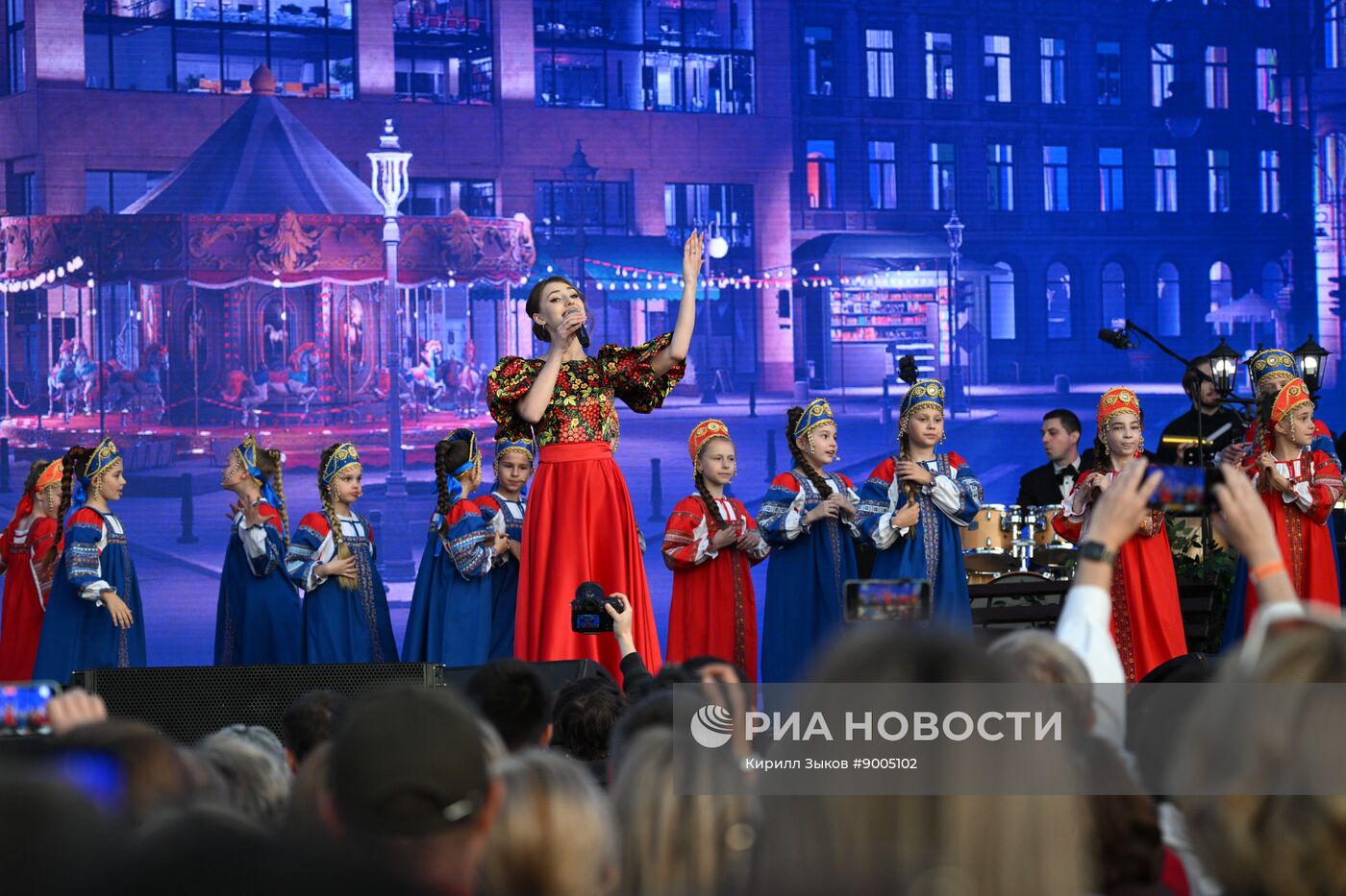 Празднование Дня города в Москве