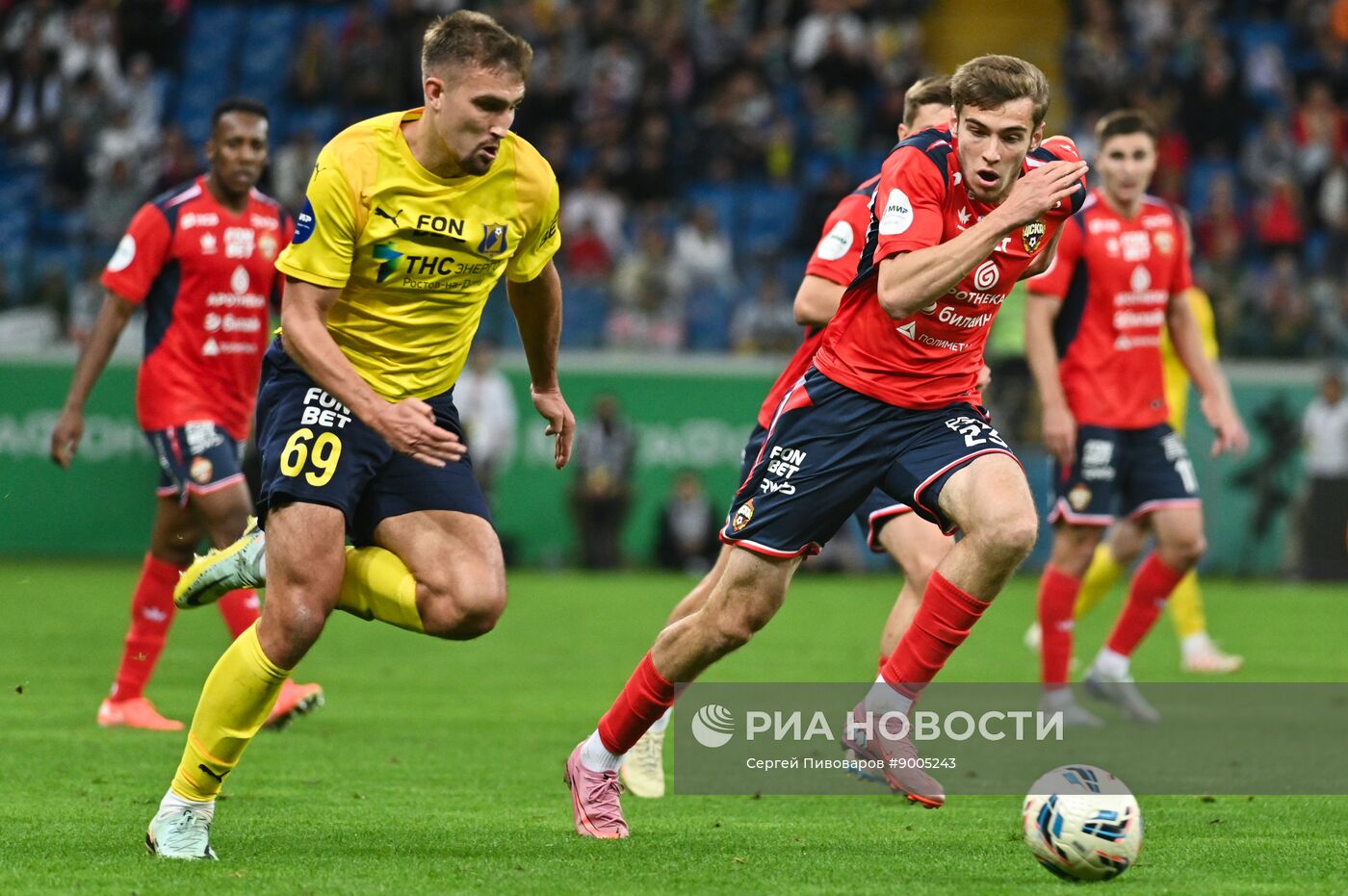 Футбол. РПЛ. Матч "Ростов" (Ростов-на-Дону) – ЦСКА (Москва)