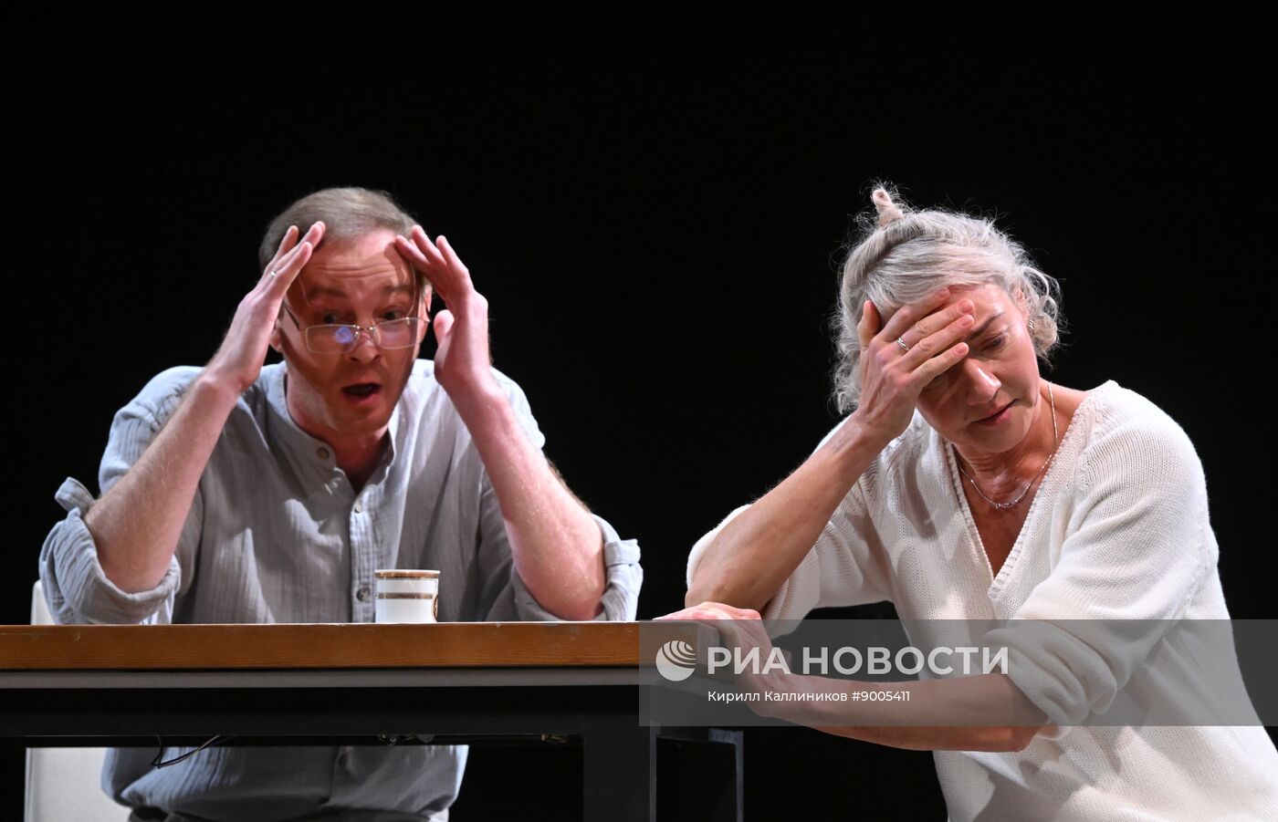 Спектакль "Сцены из супружеской жизни" в Московском театре "Et Cetera"