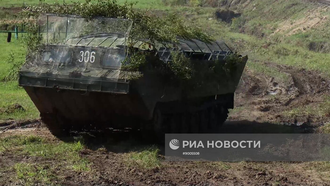 Совместные стратегические учения вооруженных сил Белоруссии и России "Запад-2025"
