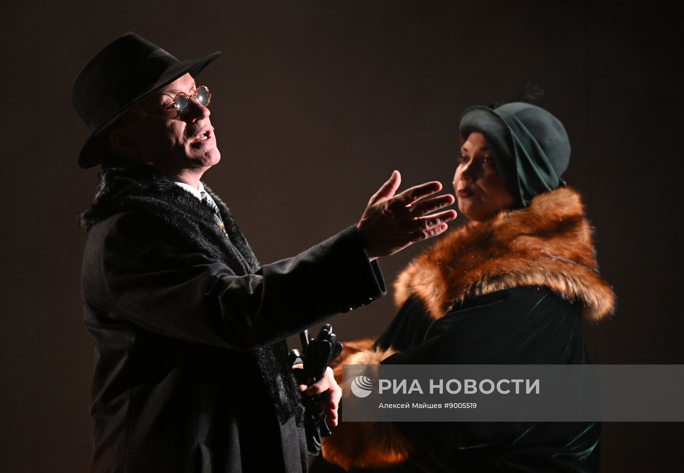 Спектакль "Защита Лужина" в Малом театре