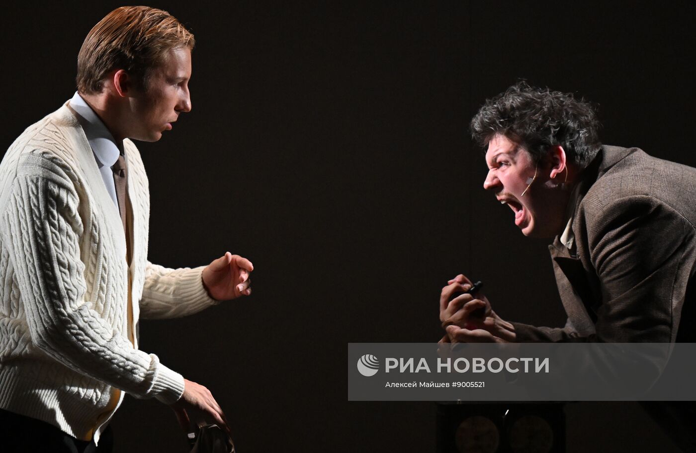 Спектакль "Защита Лужина" в Малом театре