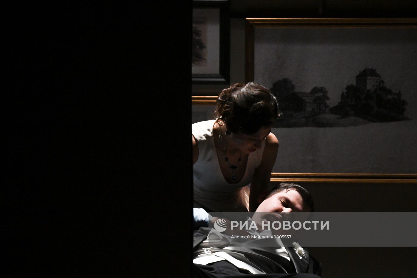 Спектакль "Защита Лужина" в Малом театре