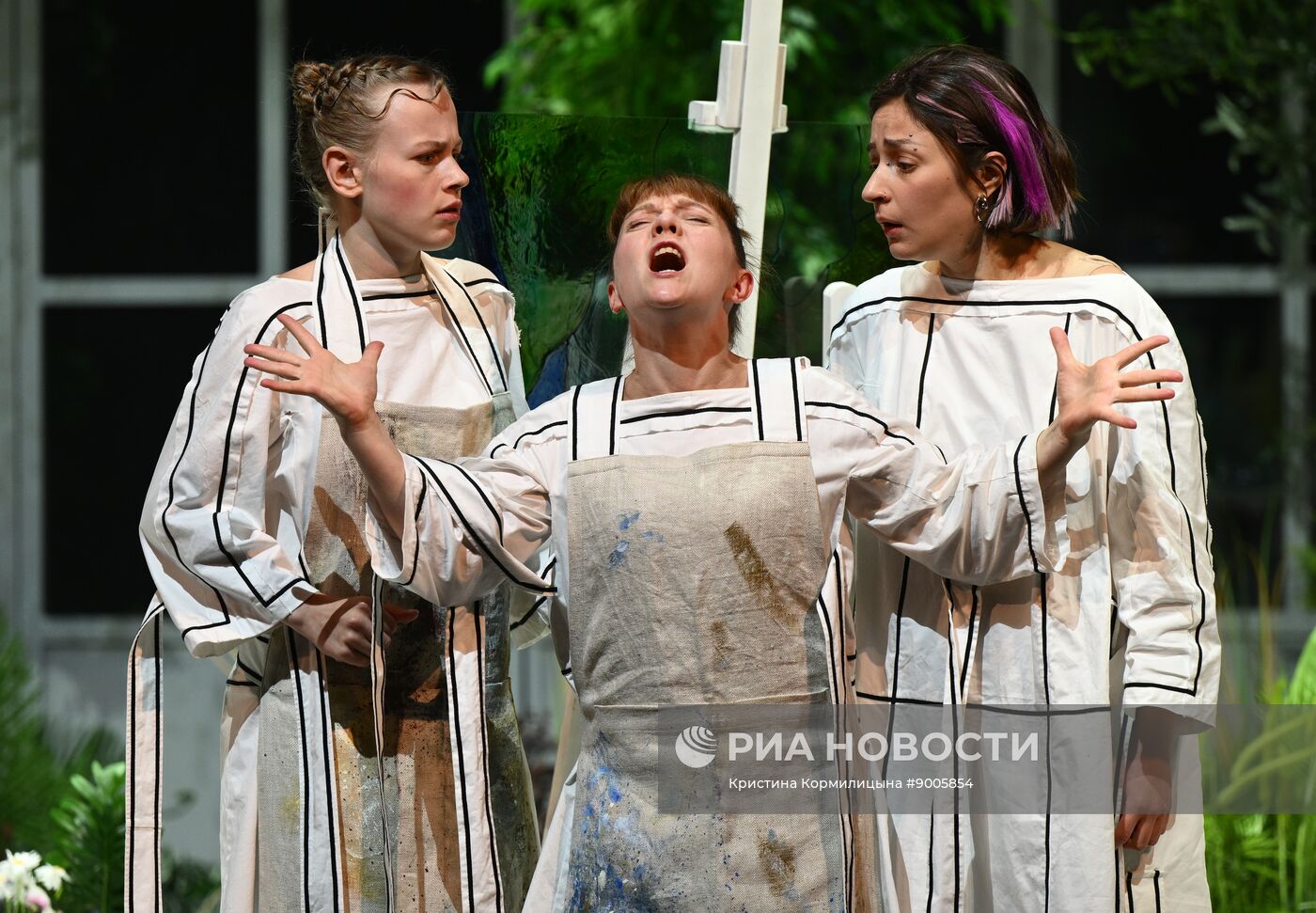 Предпремьерный показ спектакля "4 дня в 25 кадре" в театре "Мастерская П.Н. Фоменко"