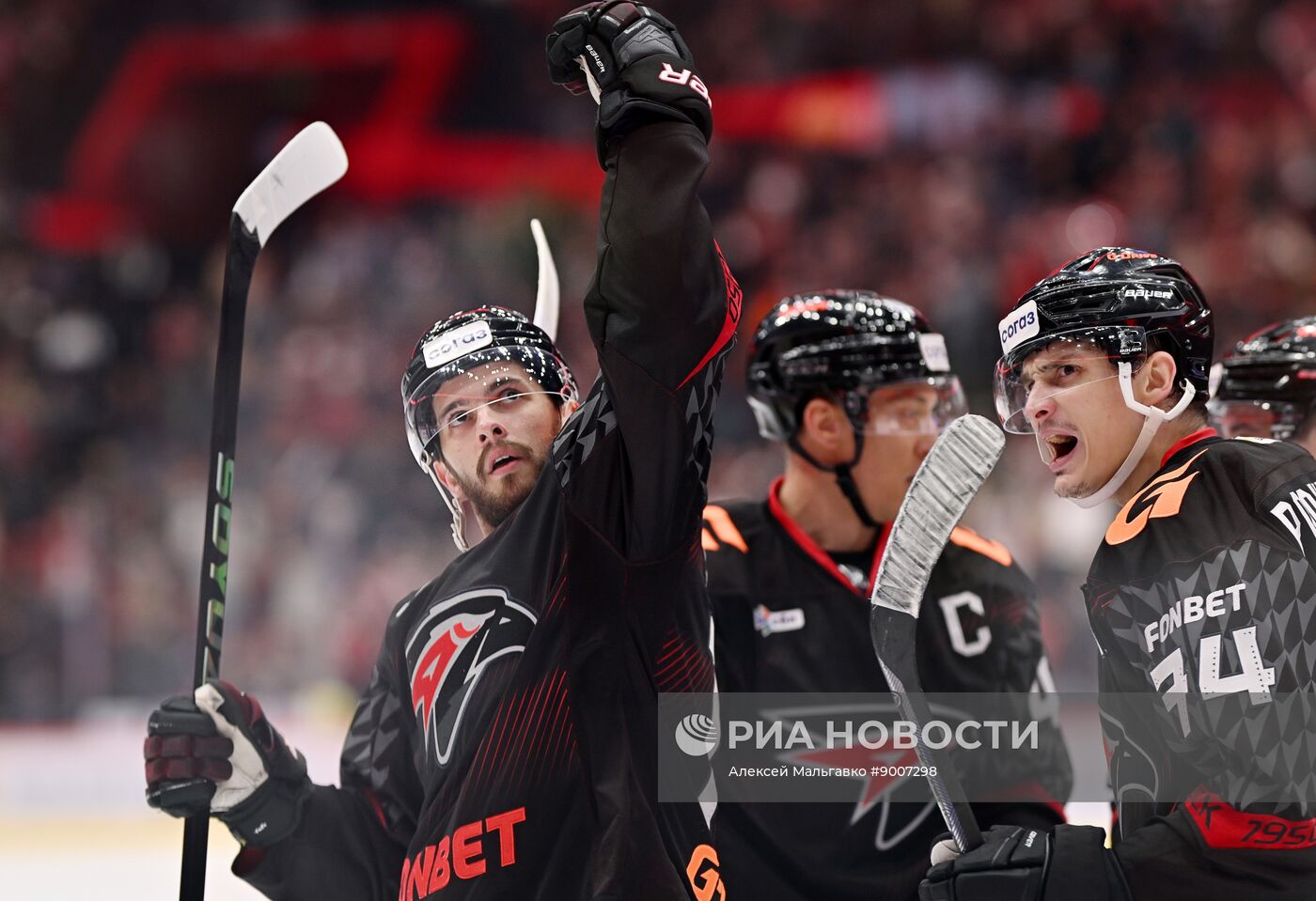 Хоккей. КХЛ. "Авангард" (Омск) - "Салават Юлаев" (Уфа)