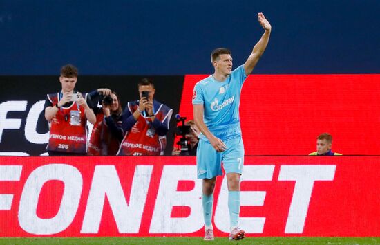 Футбол. Кубок России. "Зенит" (Санкт-Петербург) - "Ахмат" (Грозный)