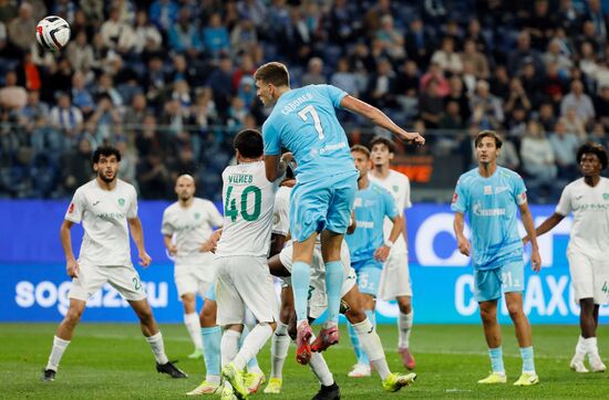 Футбол. Кубок России. "Зенит" (Санкт-Петербург) - "Ахмат" (Грозный)