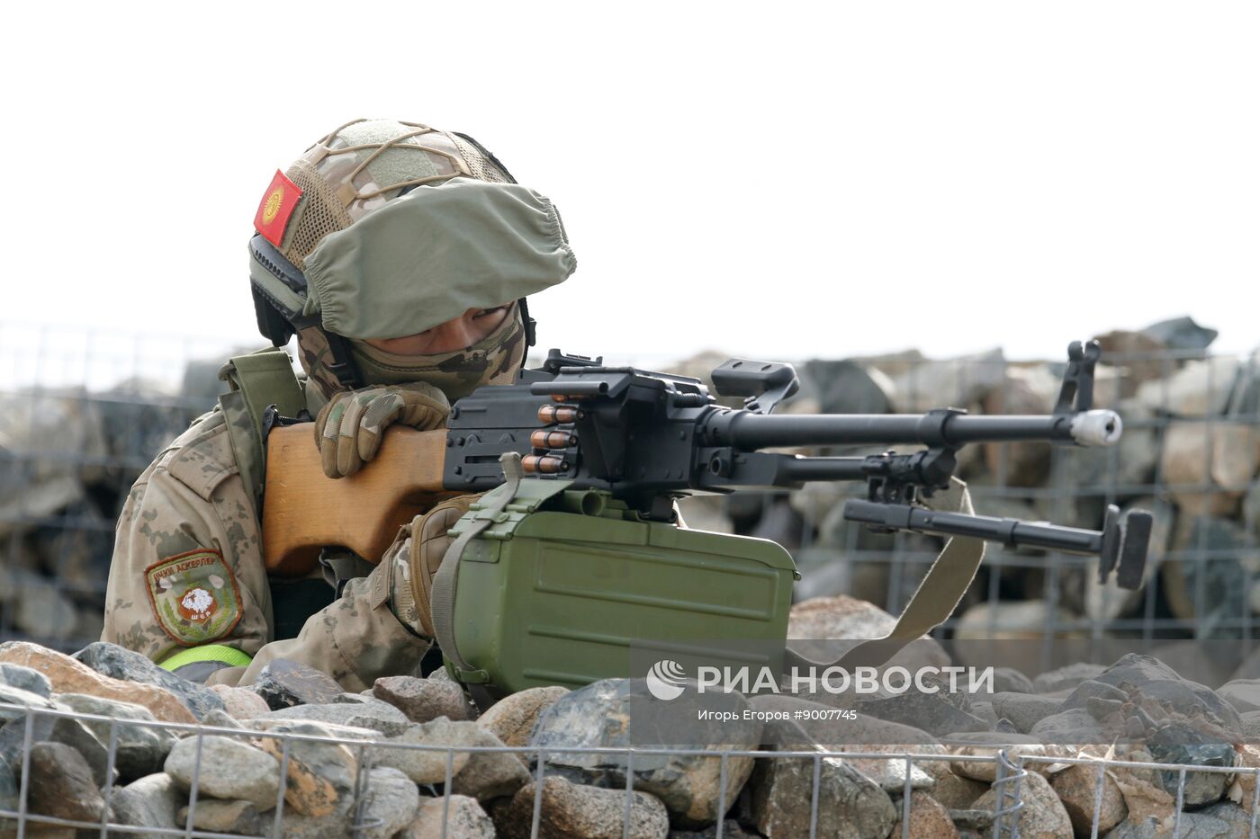 Военные учения ОДКБ "Рубеж–2025" в Киргизии