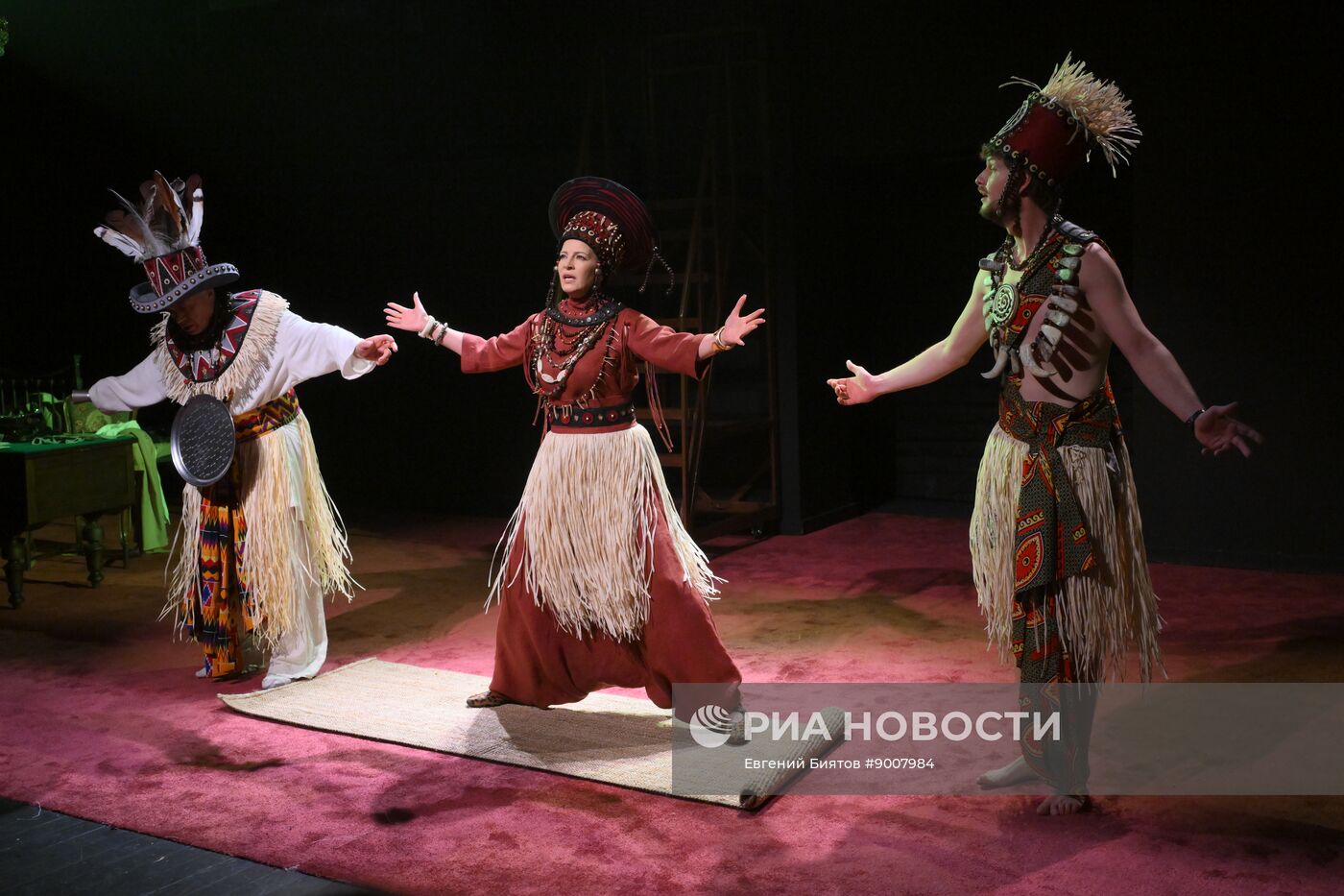 Спектакль "Последний роман" в театре Моссовета