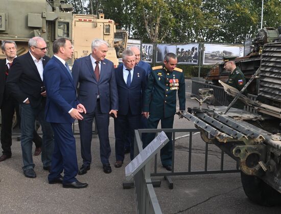 Открытие экспозиции "СВО. Zащитники Отечества"