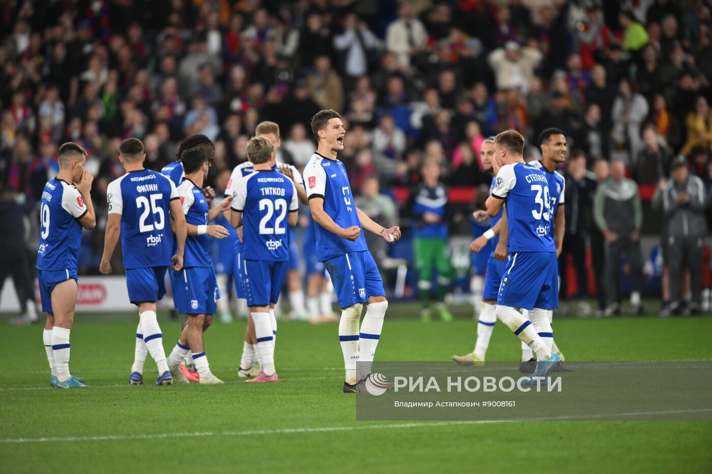 Футбол. Кубок России. ЦСКА (Москва) - "Балтика" (Калининград)