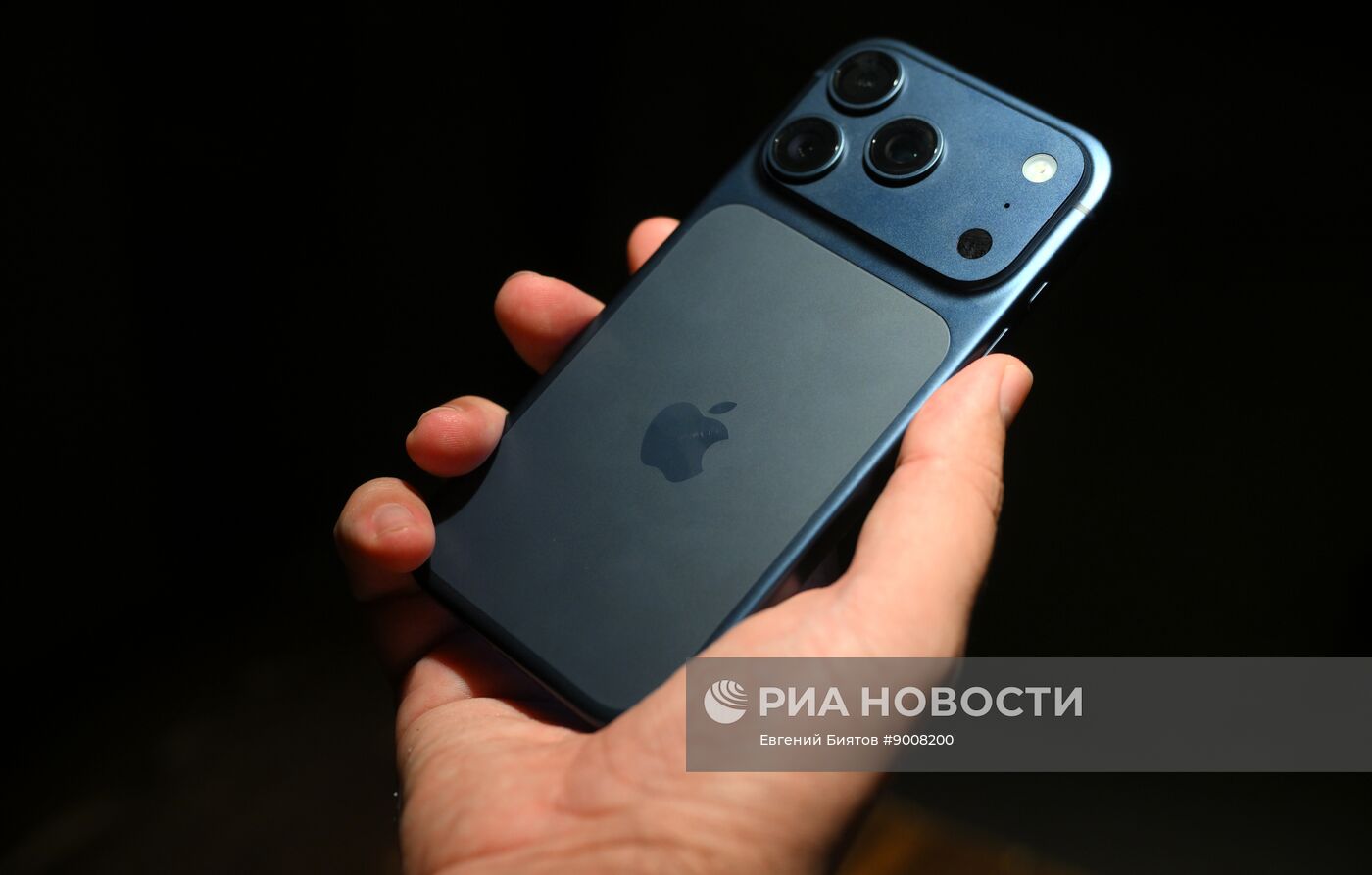 Презентация iPhone 17 в Москве