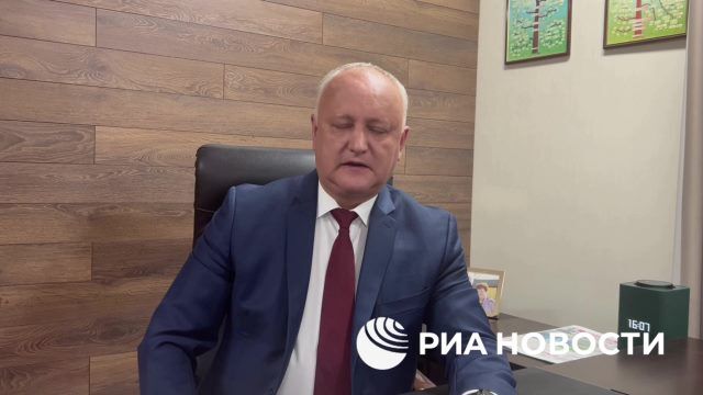 Додон: президент Молдавии Майя Санду может втянуть республику в войну, чтобы сохранить власть