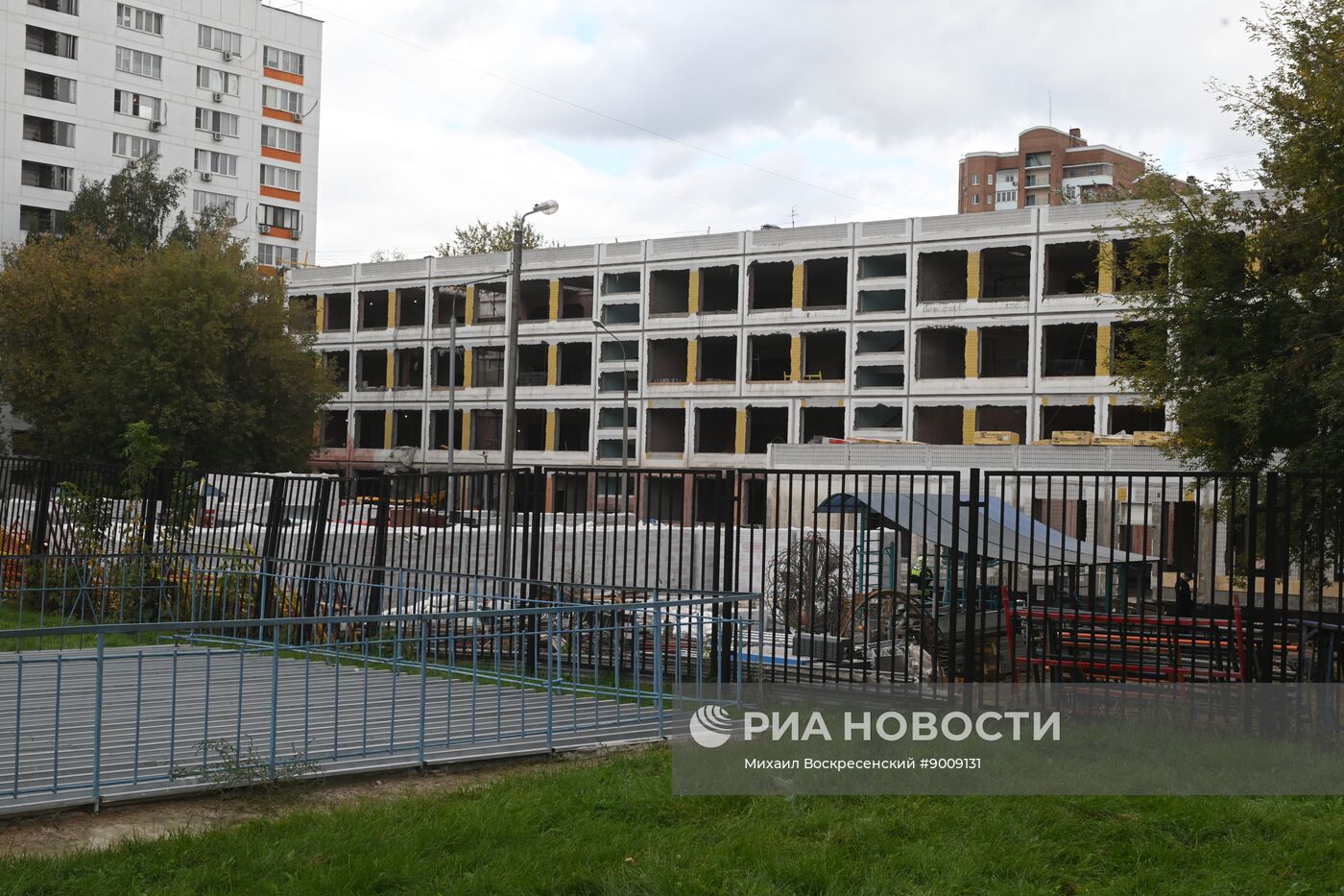 Обрушение произошло во время ремонта в школе на востоке Москвы