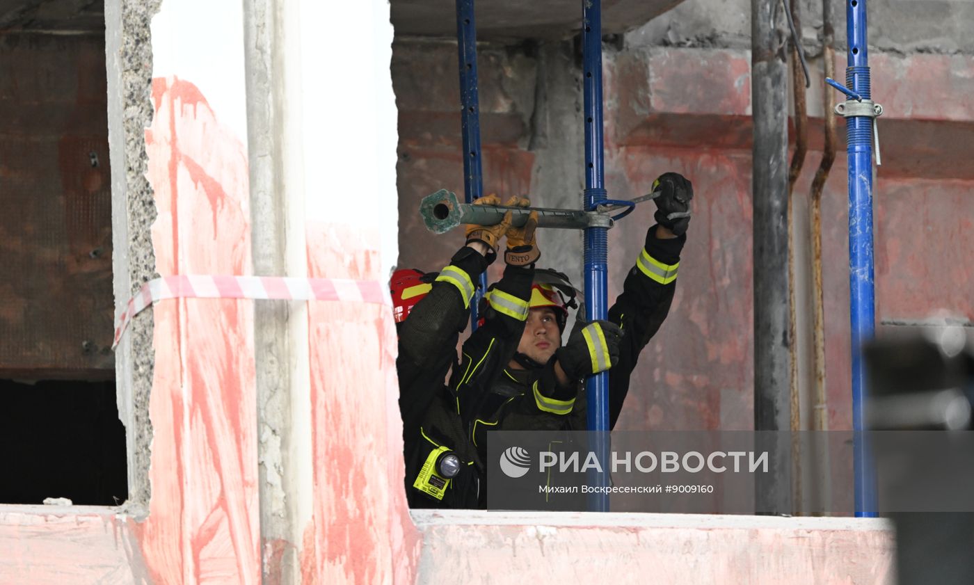 Обрушение произошло во время ремонта в школе на востоке Москвы