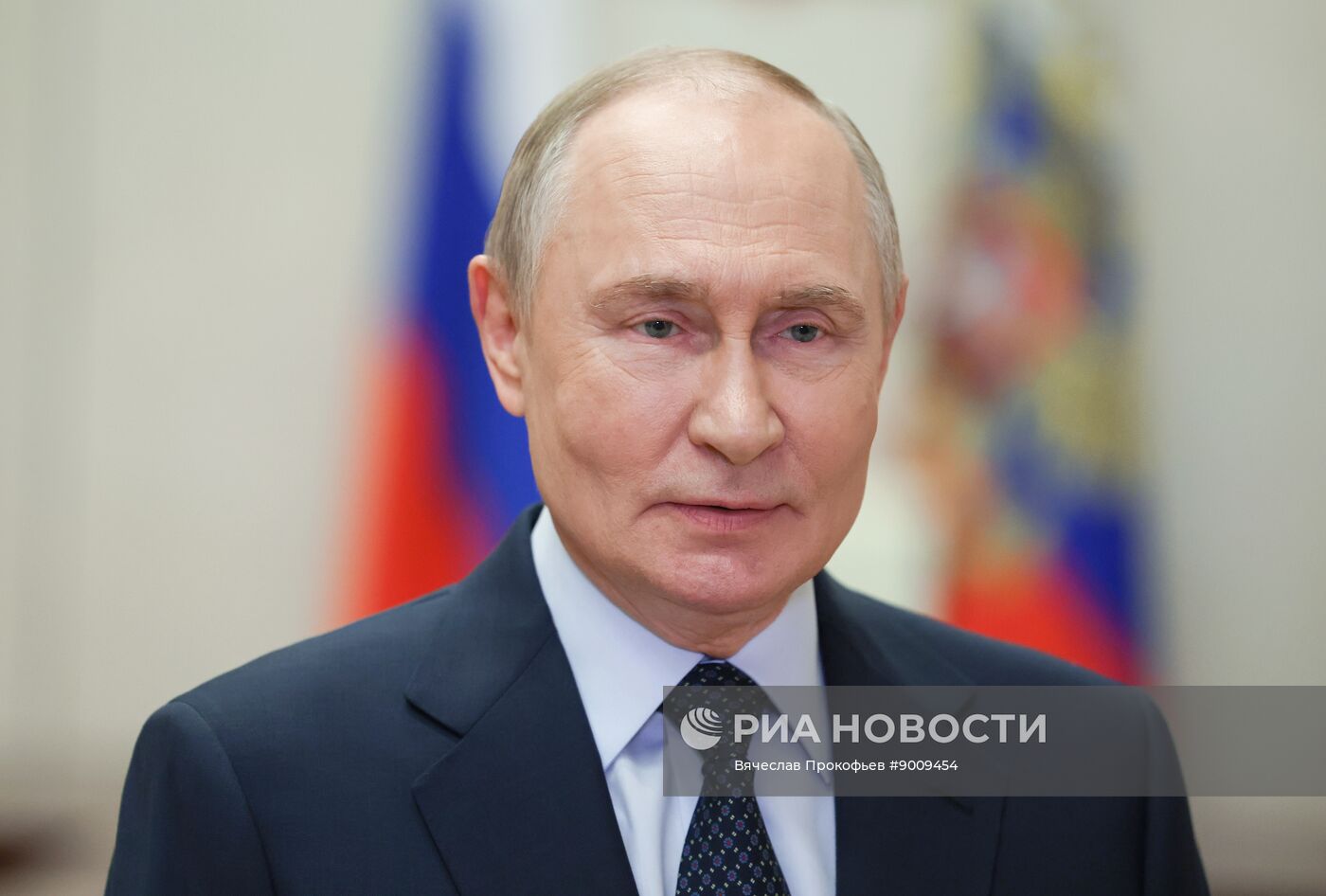 Видеообращение президента Владимира Путина к участникам "Интервидения"