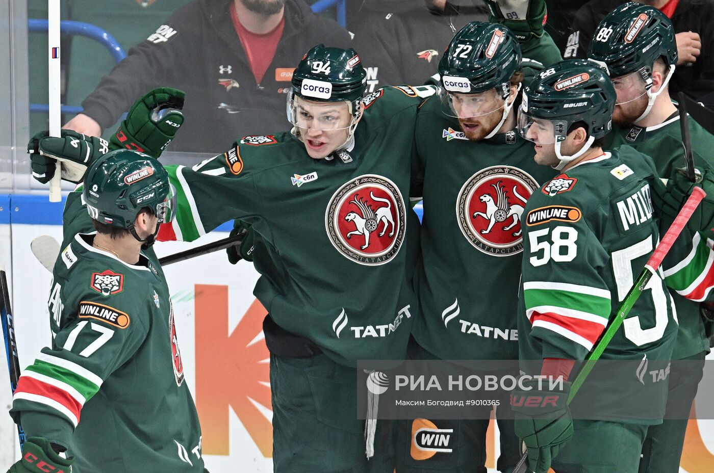 Хоккей. КХЛ. "Ак Барс" (Казань) - "Авангард" (Омск)