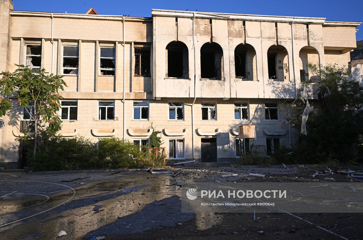 Последствия атаки дронов ВСУ по Крыму