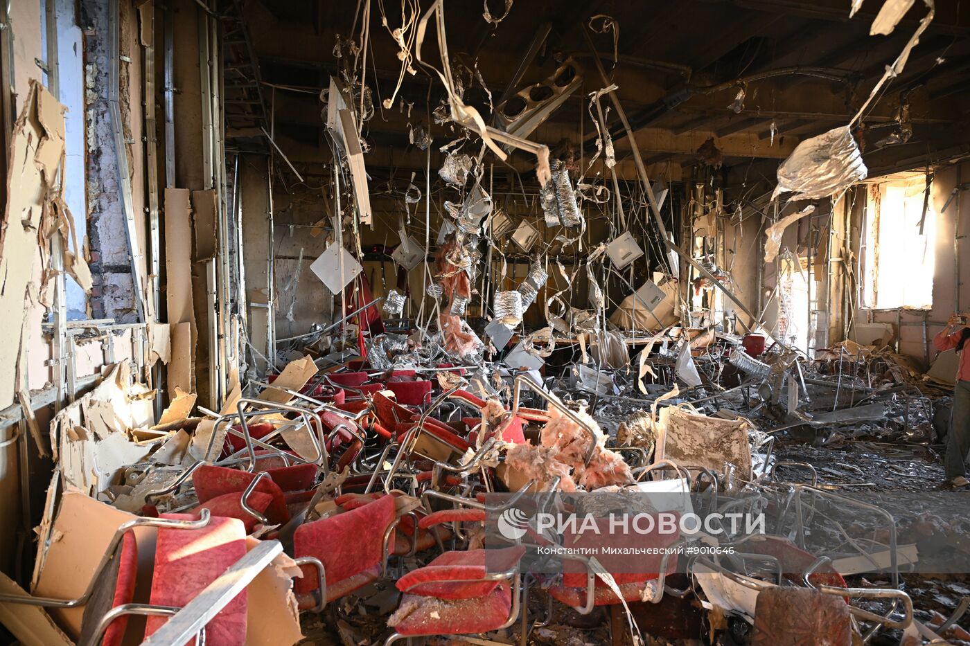 Последствия атаки дронов ВСУ по Крыму