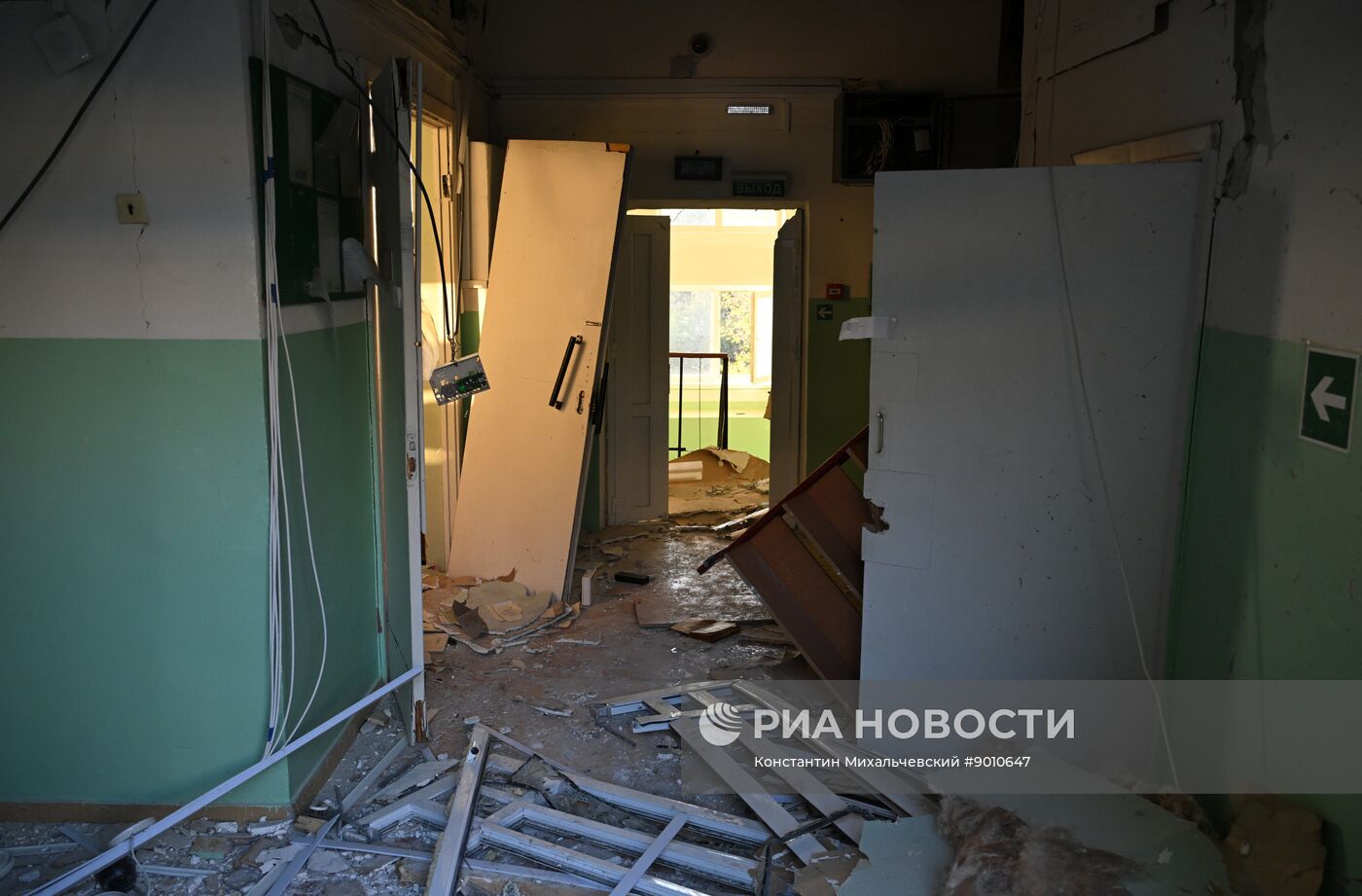 Последствия атаки дронов ВСУ по Крыму