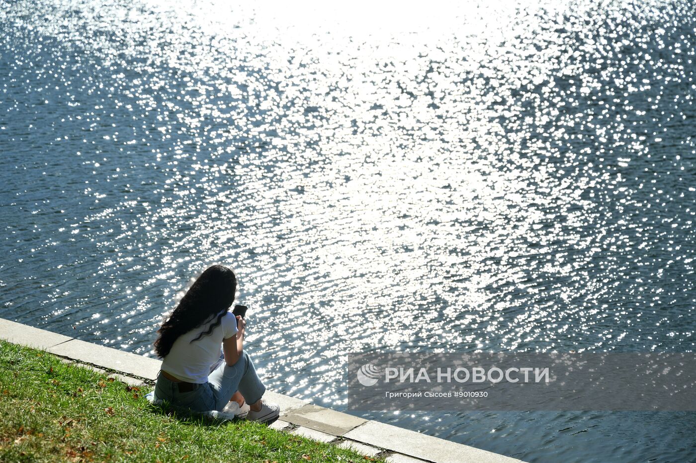 Теплая погода в Москве