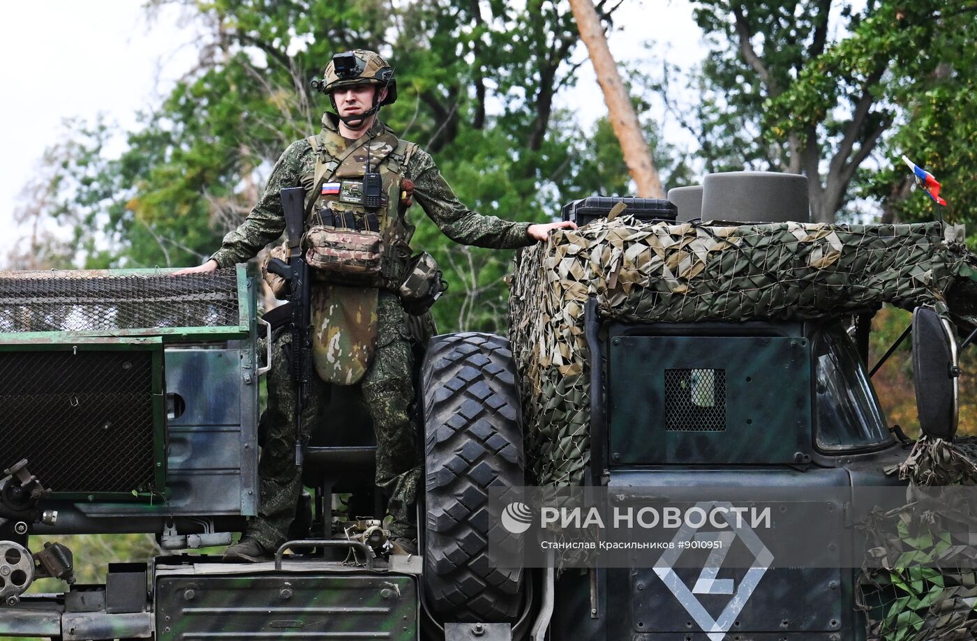 Боевая работа РСЗО "Град" 25-й армии группировки войск "Запад" на Краснолиманском направлении СВО