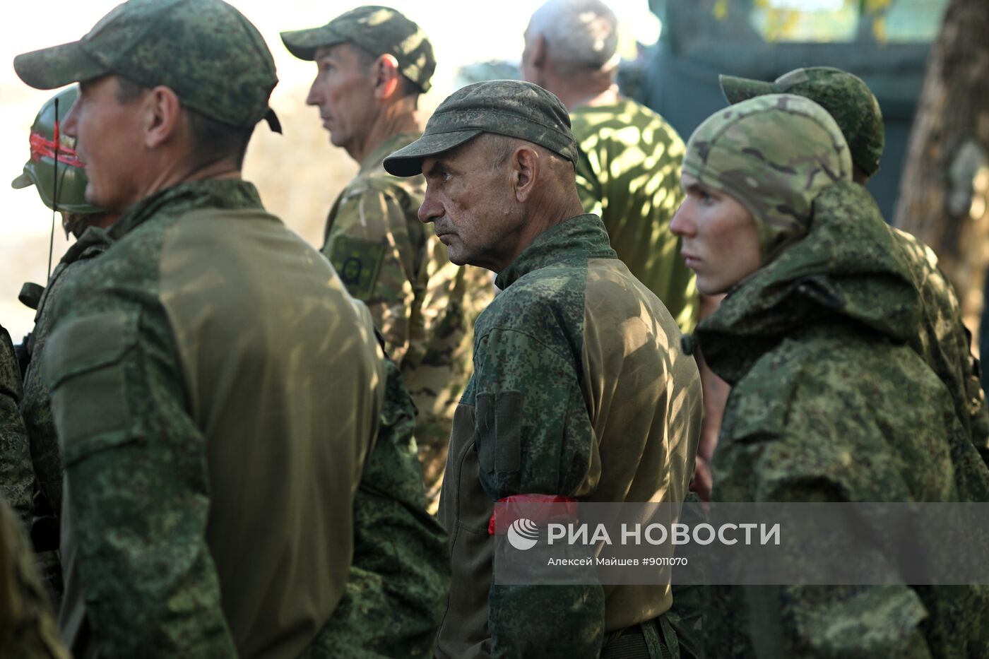 Священник Луганской епархии Сергий Ладик посетил штурмовиков группировки войск "Южная" в ЛНР