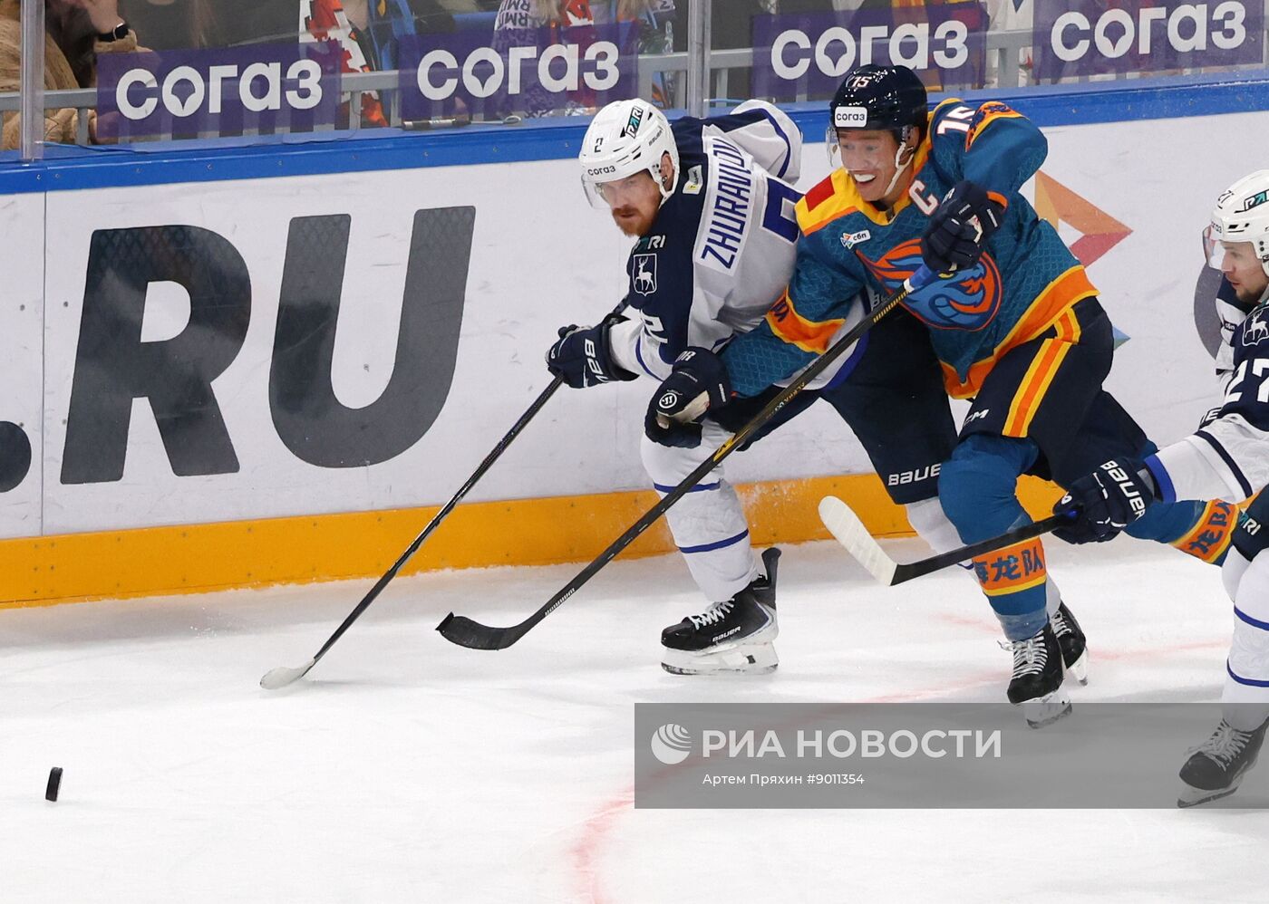 Хоккей. КХЛ. "Драконы" (Шанхай) – "Торпедо" (Нижний Новгород)