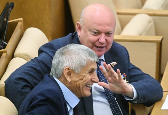 Пленарное заседание Госдумы РФ