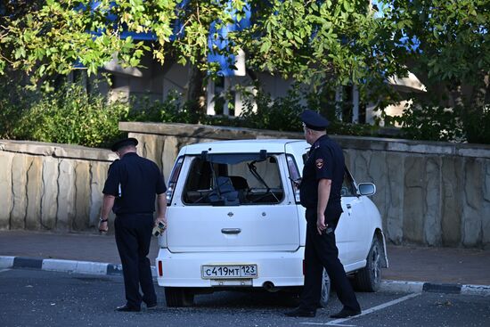 Последствия ударов дронов ВСУ по Новороссийску