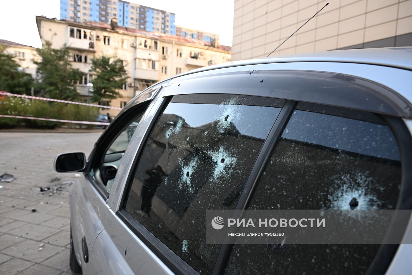 Последствия ударов дронов ВСУ по Новороссийску