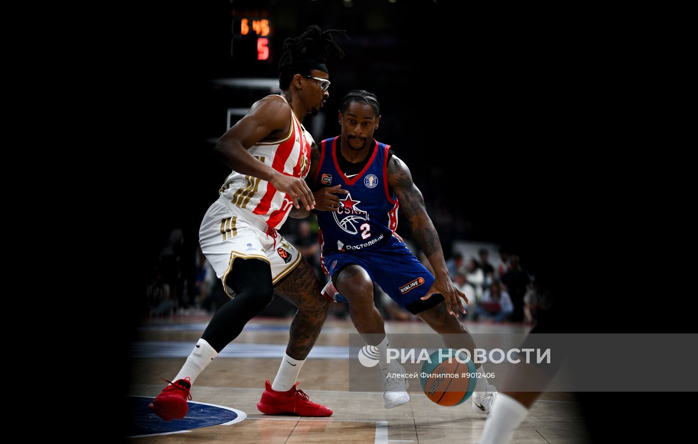 Баскетбол. Суперкубок 2025. "Црвена Звезда" (Белград) – ЦСКА (Москва)