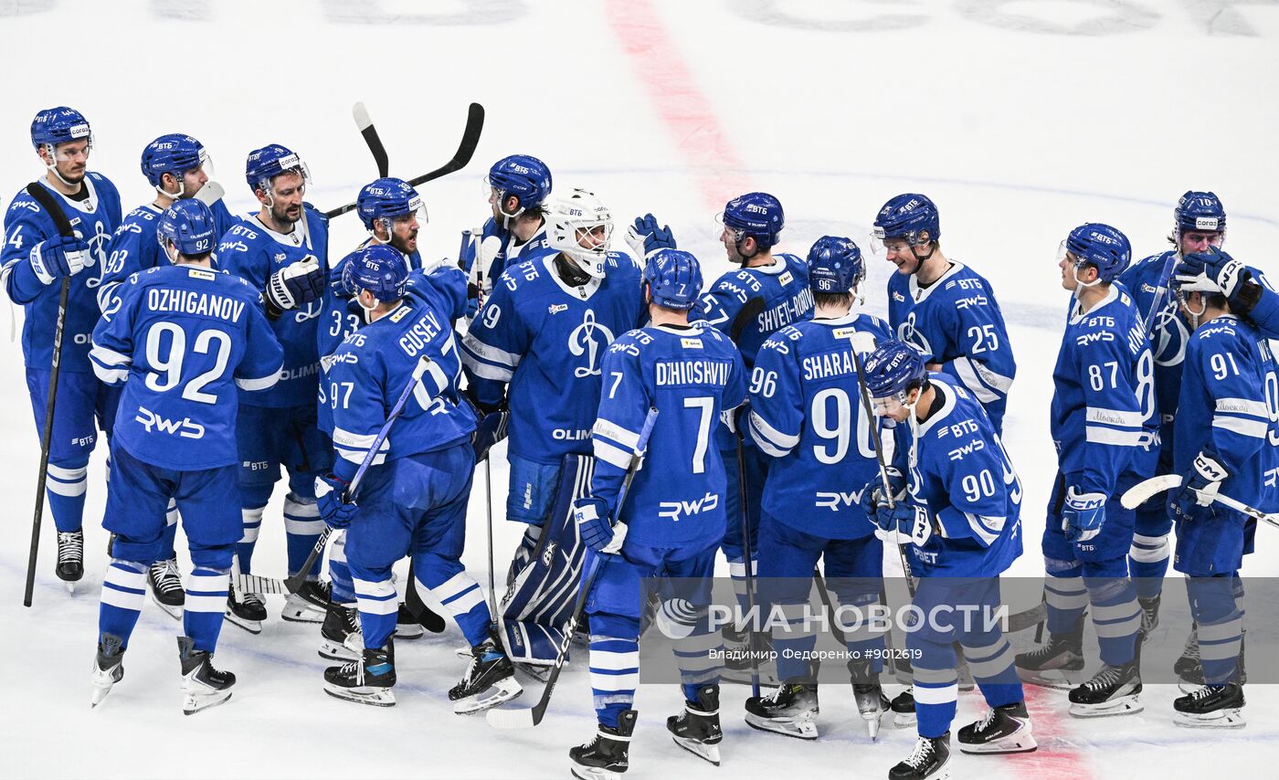Хоккей. КХЛ. "Динамо М" (Москва) - "Драконы" (Шанхай)