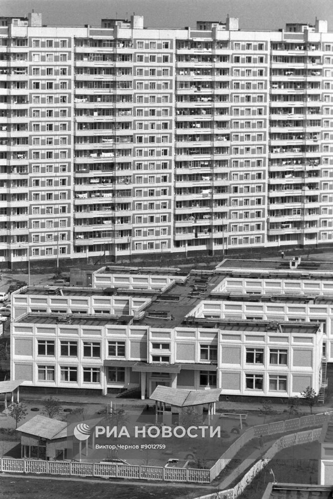 Строительство нового жилого массива в Тимирязевском районе Москвы