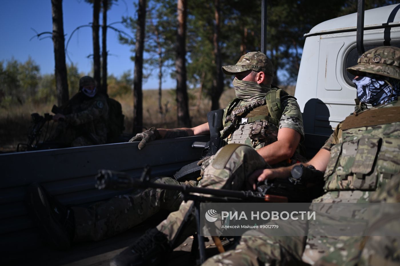 Боевое слаживание бойцов батальона "Каштана" спецназа "Ахмат" в зоне СВО
