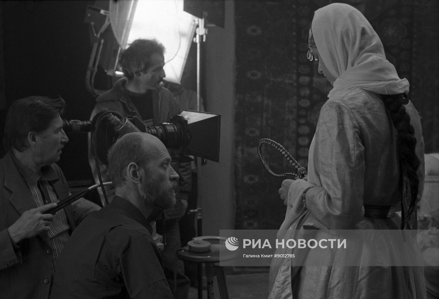 Съемки фильма "Сказание о храбром Хочбаре"