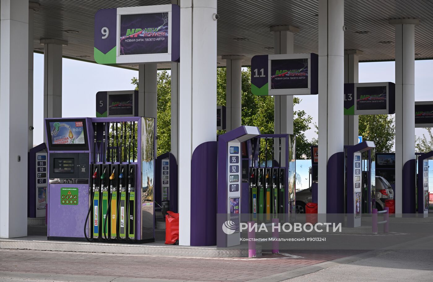 Дефицит бензина в Крыму