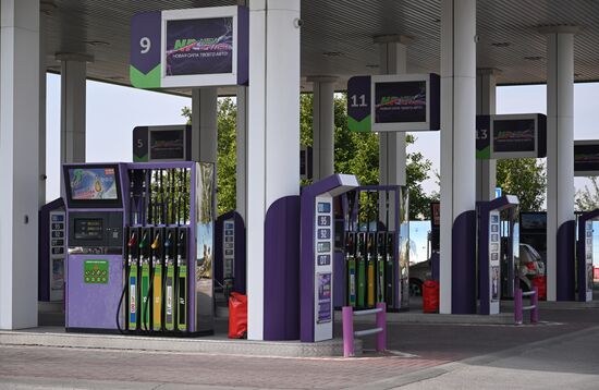 Дефицит бензина в Крыму