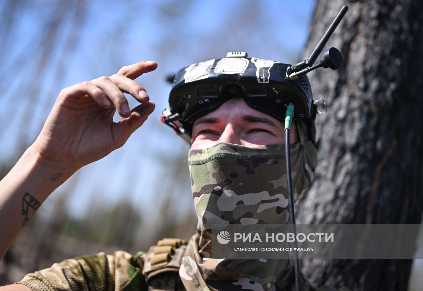 Боевая работа расчета FPV-дронов группировки "Запад" на Краснолиманском направлении СВО