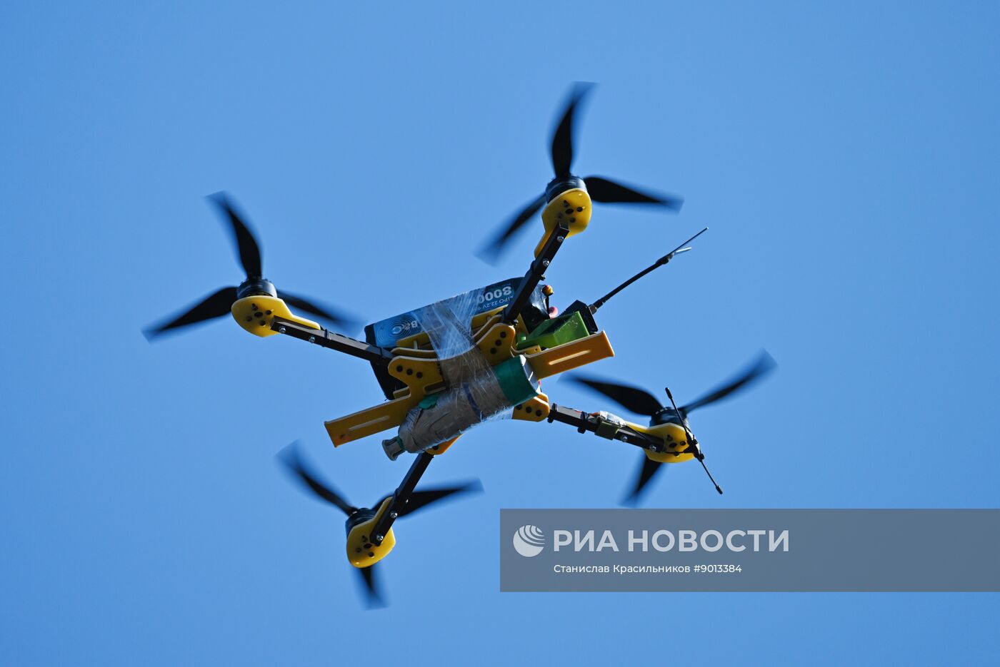Боевая работа расчета FPV-дронов группировки "Запад" на Краснолиманском направлении СВО