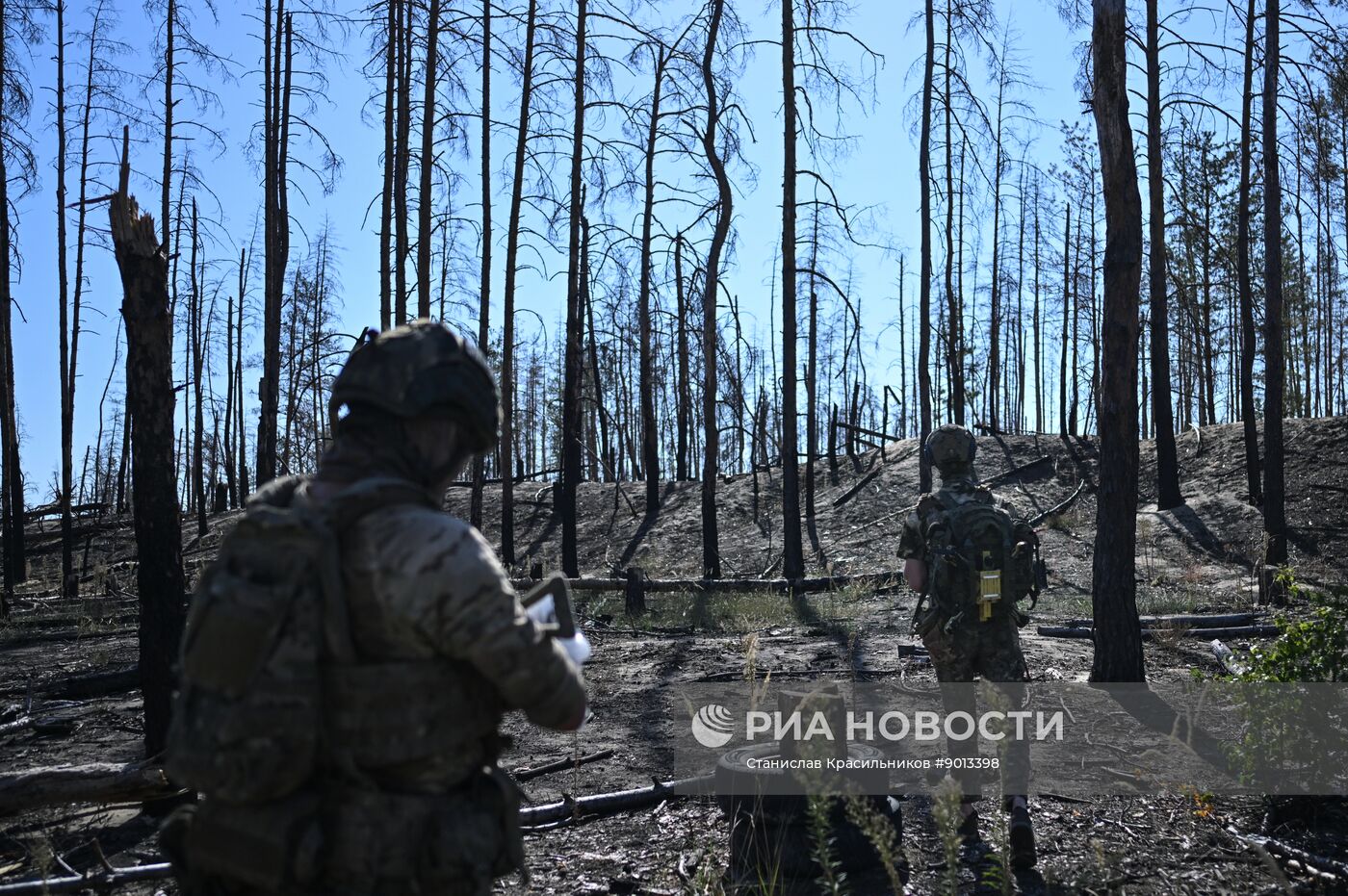 Боевая работа расчета FPV-дронов группировки "Запад" на Краснолиманском направлении СВО