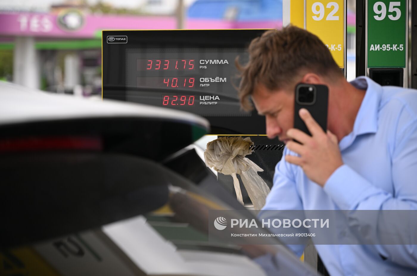 Дефицит бензина в Крыму